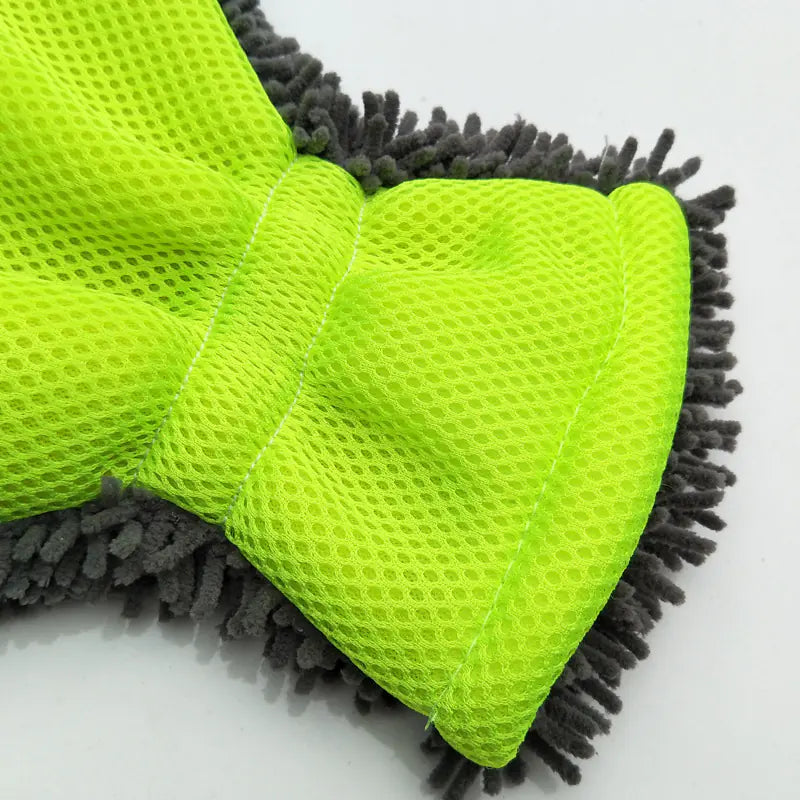 Chenille Double-sided Car Wash Gloves for Cleaning