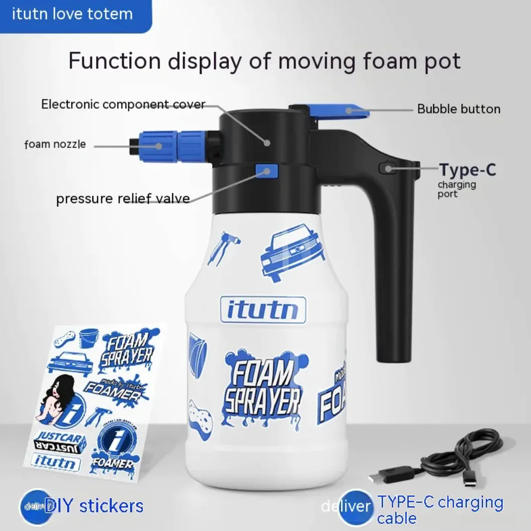 Electric Foam Cannon Car Wash Sprayer