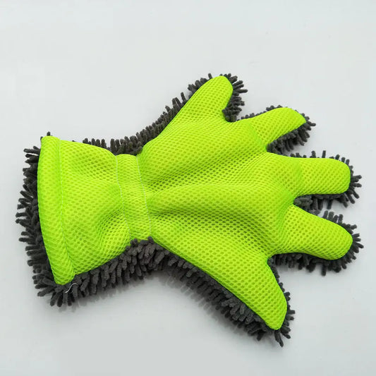 Chenille Double-sided Car Wash Gloves for Cleaning