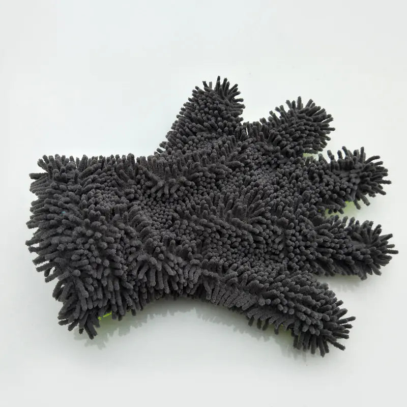 Chenille Double-sided Car Wash Gloves for Cleaning