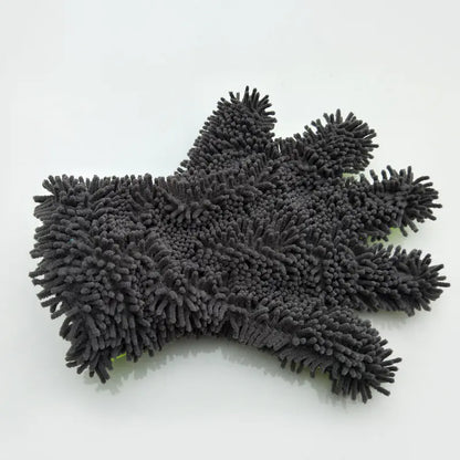 Chenille Double-sided Car Wash Gloves for Cleaning